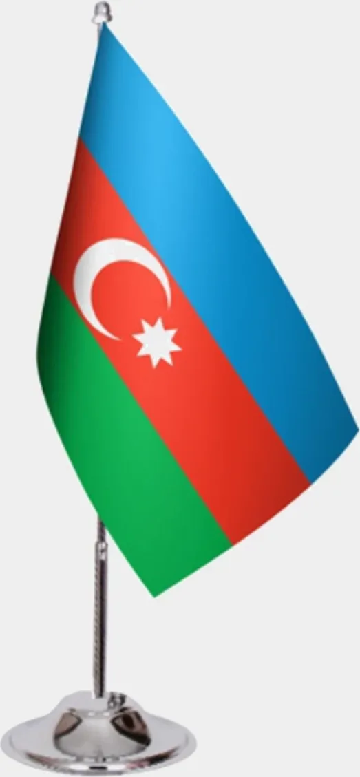 აზერბაიჯანის მაგიდის დროშა