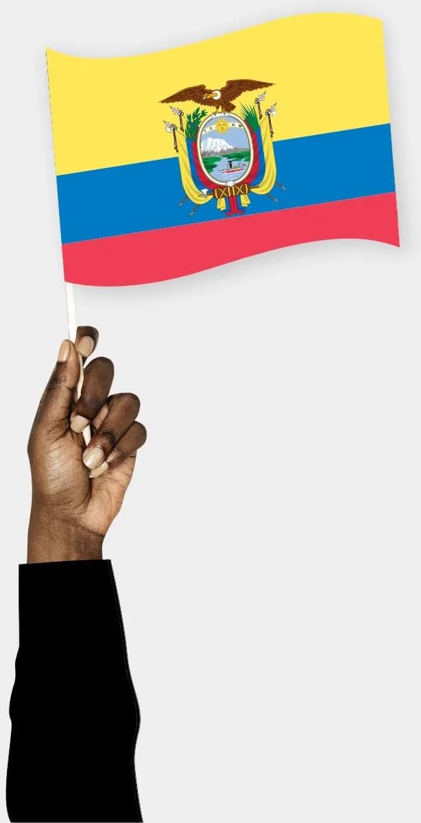 ეკვადორის ხელის დროშა