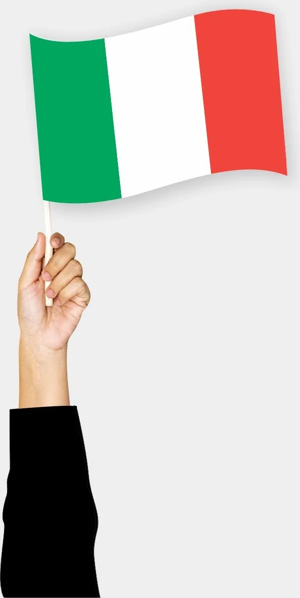 იტალიის ხელის დროშა
