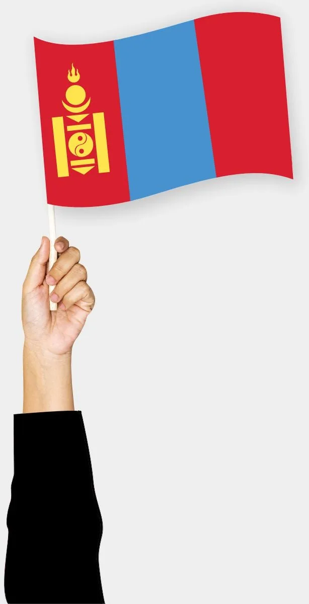 მონღოლეთის ხელის დროშა