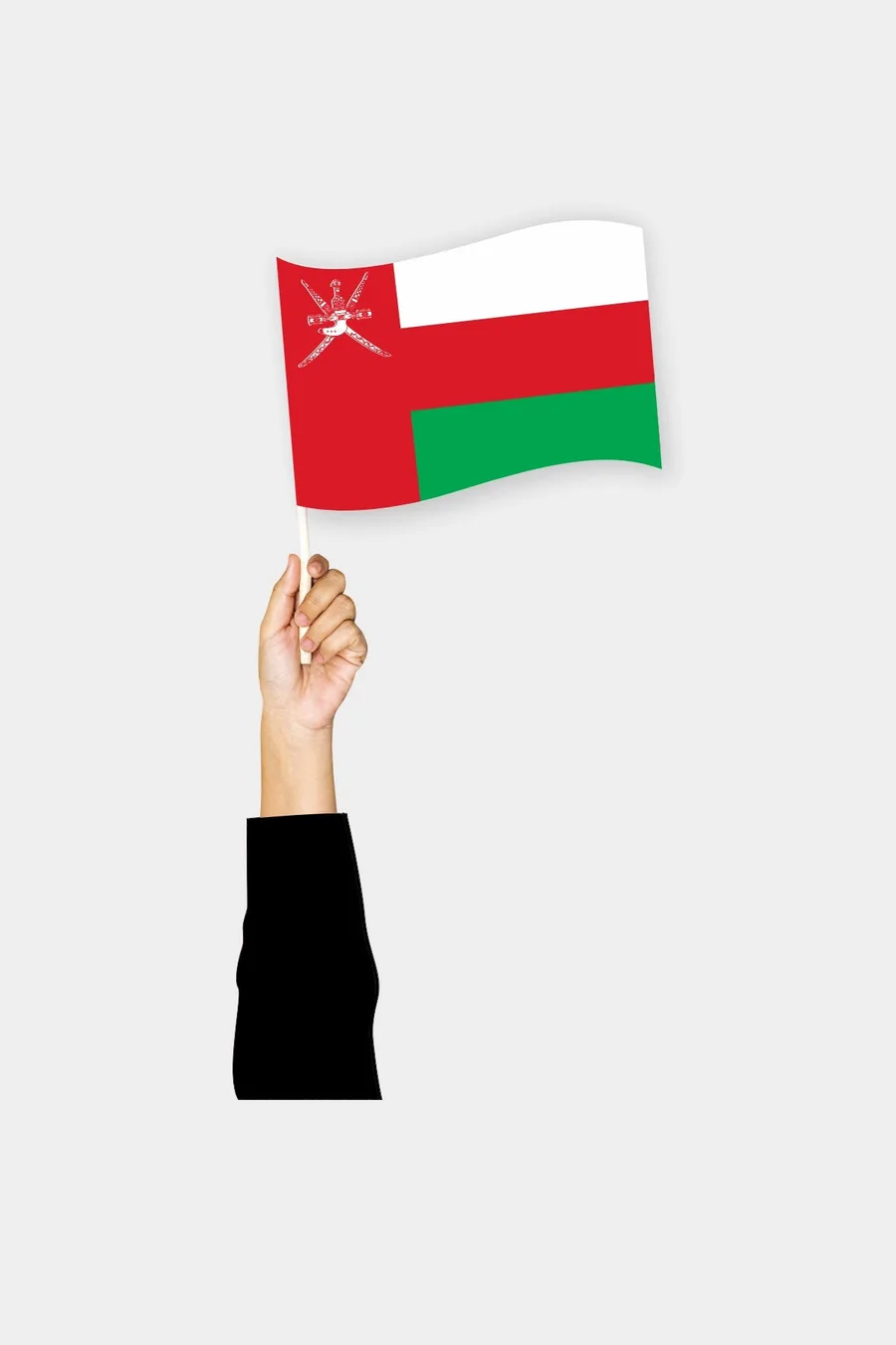 ომანის ხელის დროშა