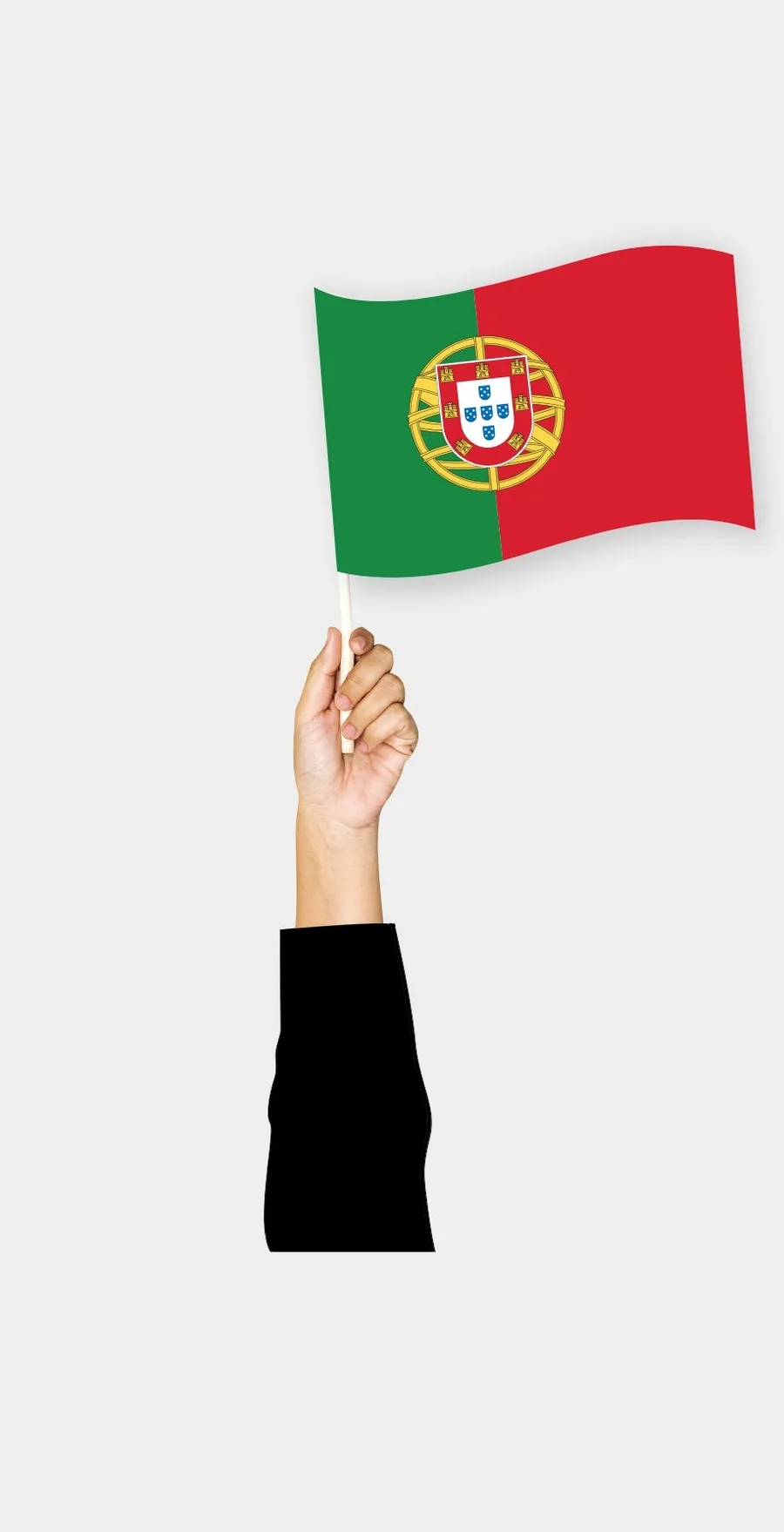 პორტუგალიის ხელის დროშა