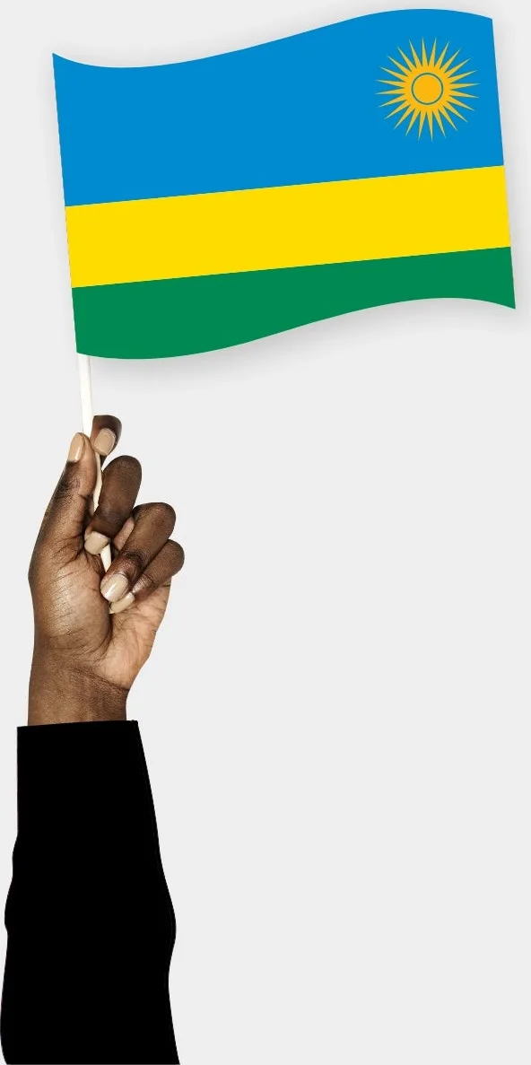 რუანდის ხელის დროშა
