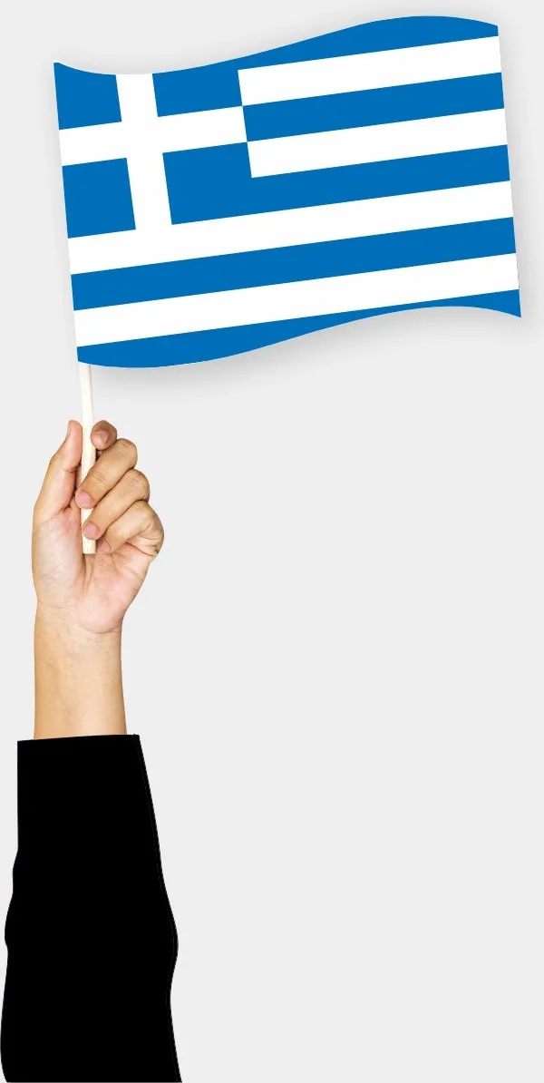 საბერძნეთის ხელის დროშა