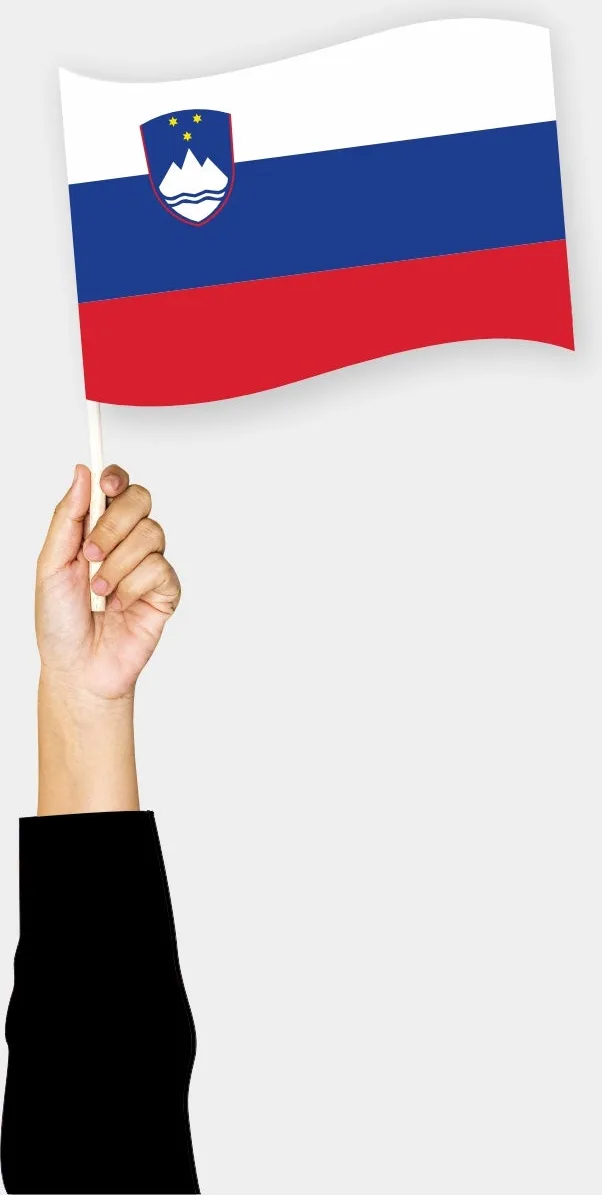 სლოვენიის ხელის დროშა