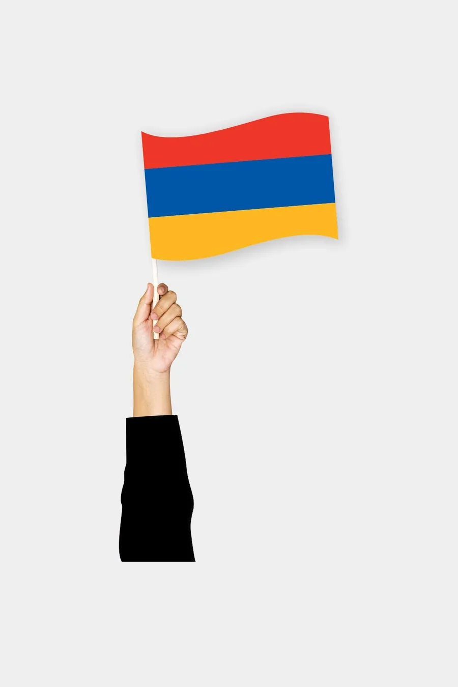 სომხეთის ხელის დროშა
