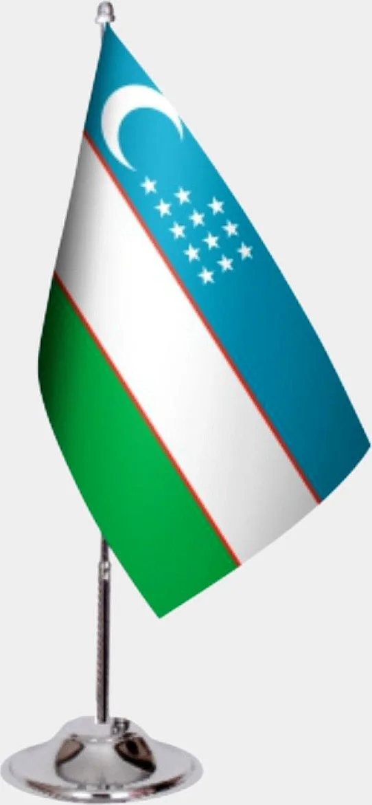 უზბეკეთის მაგიდის დროშა